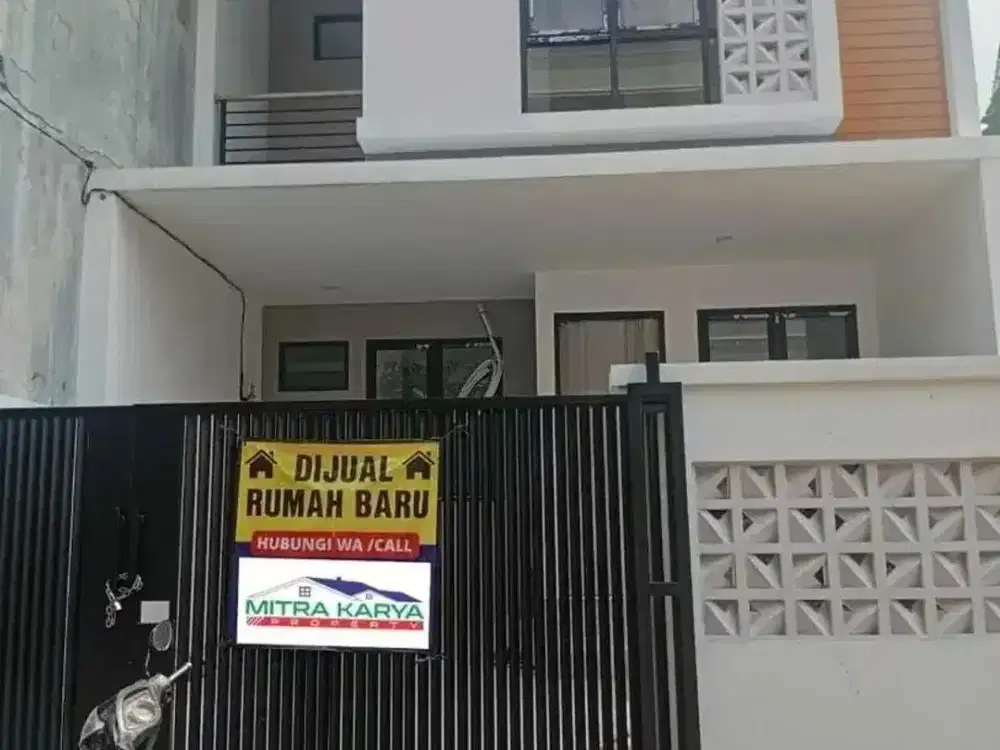 RUMAH BARU BANGETT!! 3 LANTAI di Pondok Bambu - Duren Sawit