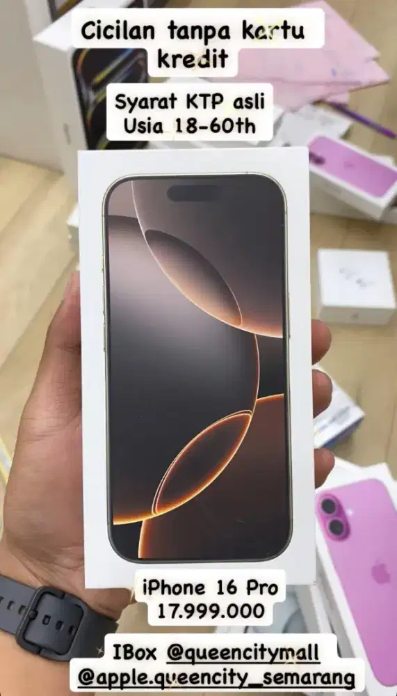 IPHONE 16 PRO CICILAN TANPA KARTU KREDIT