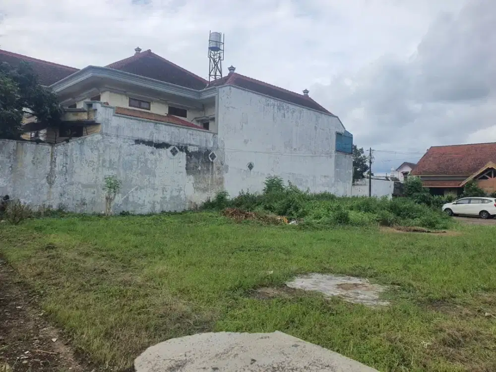 di jual tanah strategis sawojajar 1 sebelah pom bensin dan gacoan