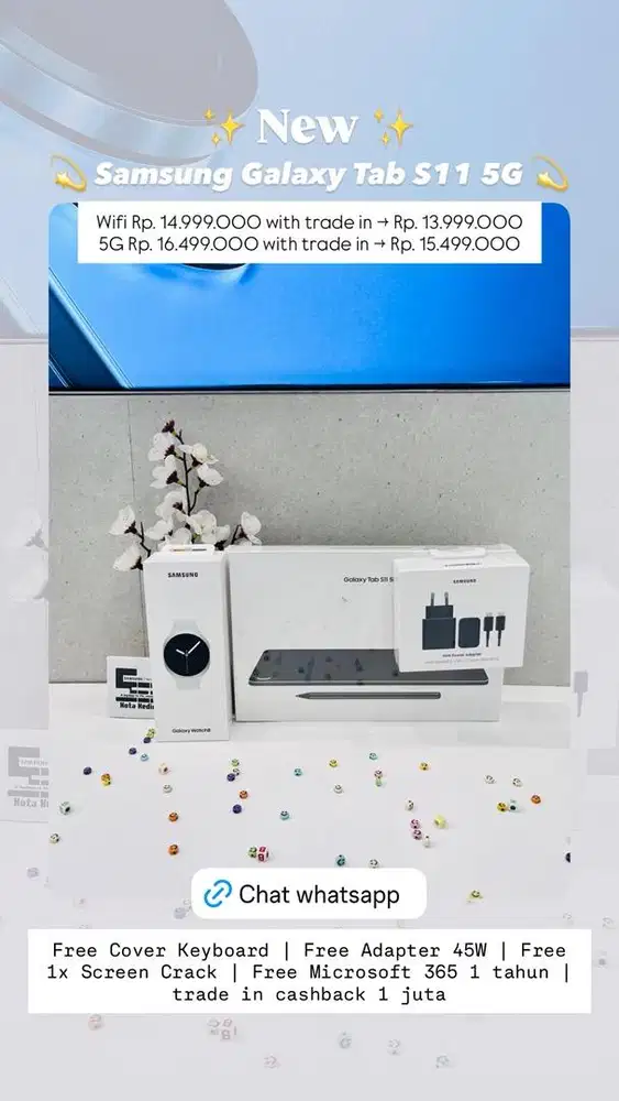 Samsung Galaxy Tab S11 5G | New Trade in diskon 1juta