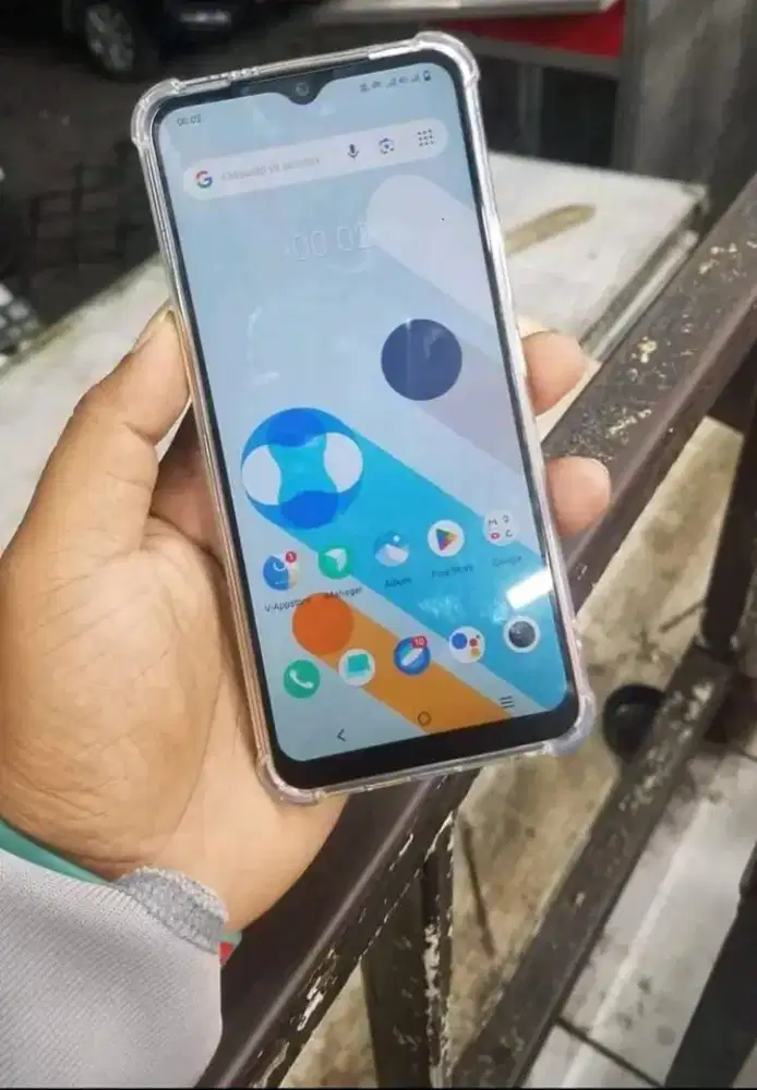 Vivo Y02 ram 3/32 fullset nominus siap pakai batre awet