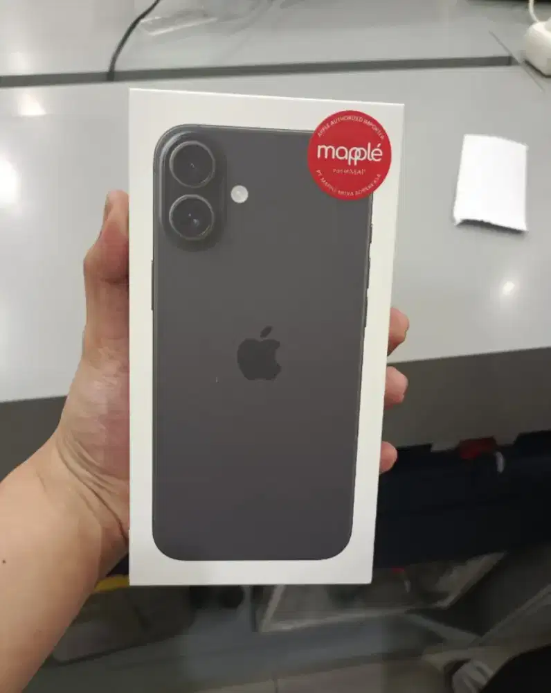 CASH&CREDIT IPHONE 16 BLACK CICILAN 0% 12 BULAN
