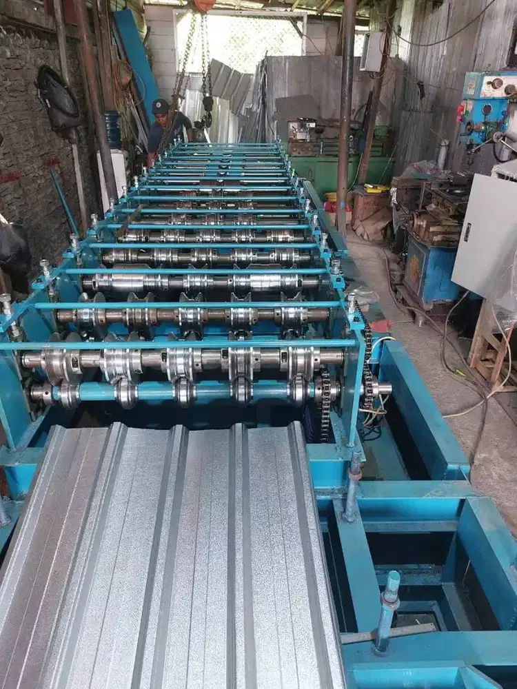 MESIN CETK HOLLO HOLO HOLLOW GALVALUME, MESIN SPANDECK, METAL FURING