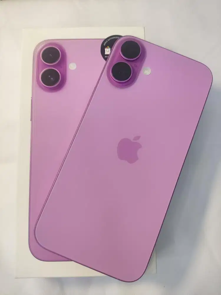 IPHONE 16 PLUS 128 IBOX BH100 PINK CC20 LIKE NEW TT