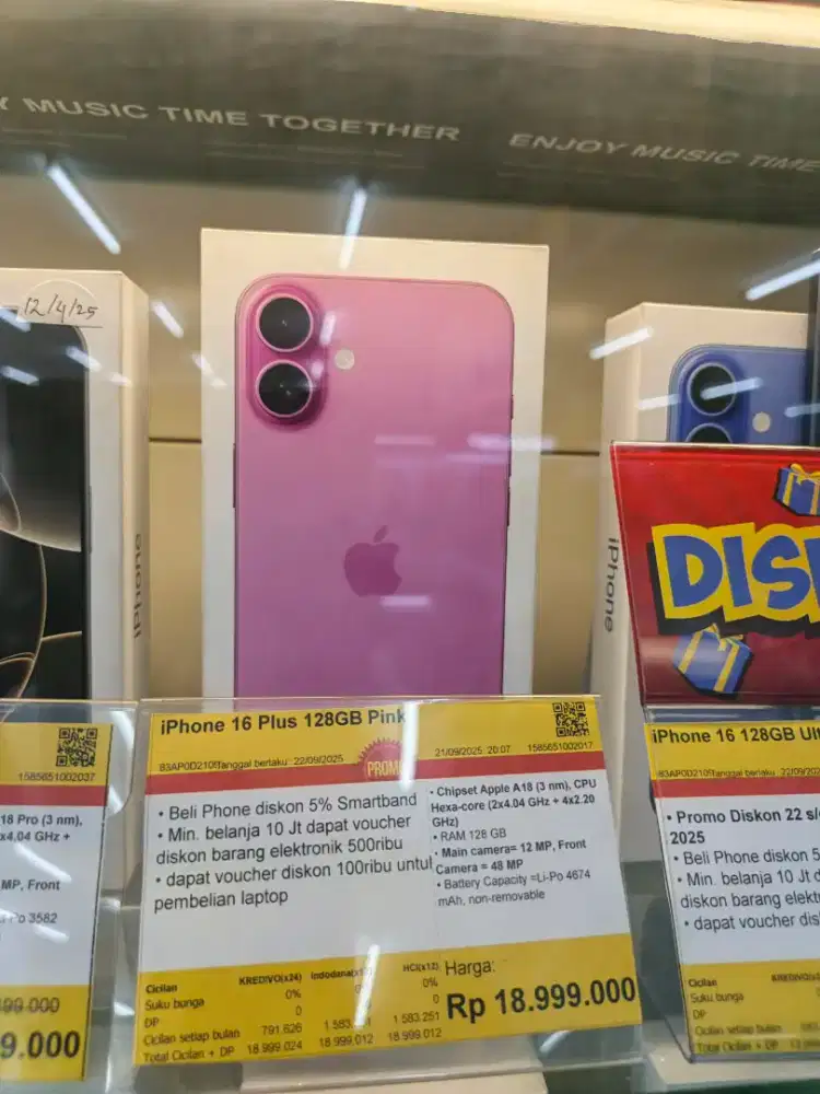 Ip 16 plus baru