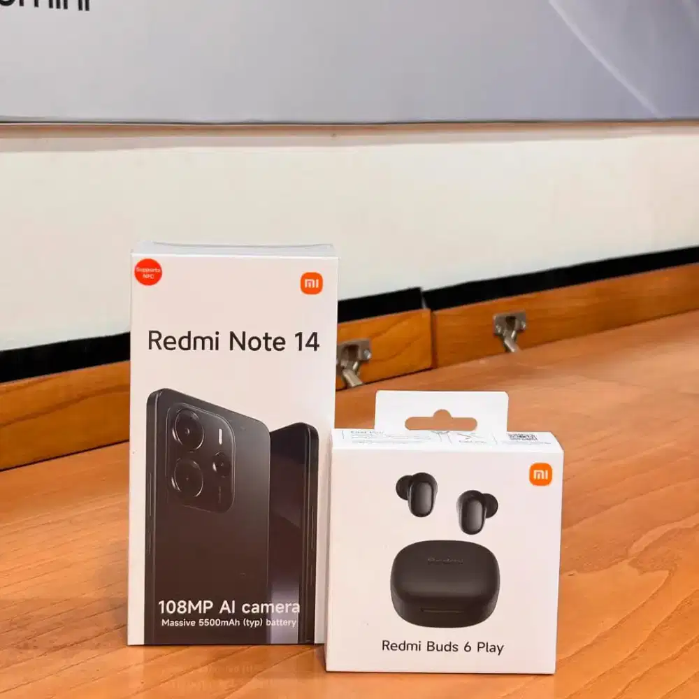 REDMI NOTE 14 4G 8/256 GRATIS REDMI BUDS 6 PLAY