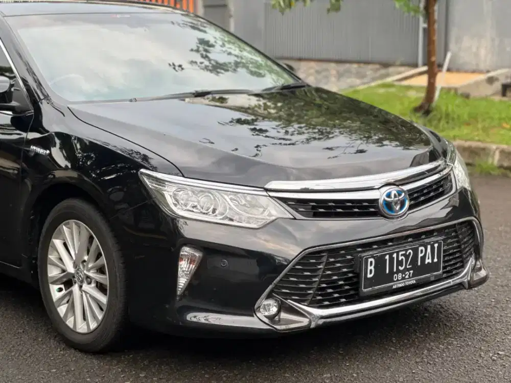 RASA PENJABAT! TOYOTA Camry 2.5L Hybrid AT 2017 Hitam  2018 ACCORD