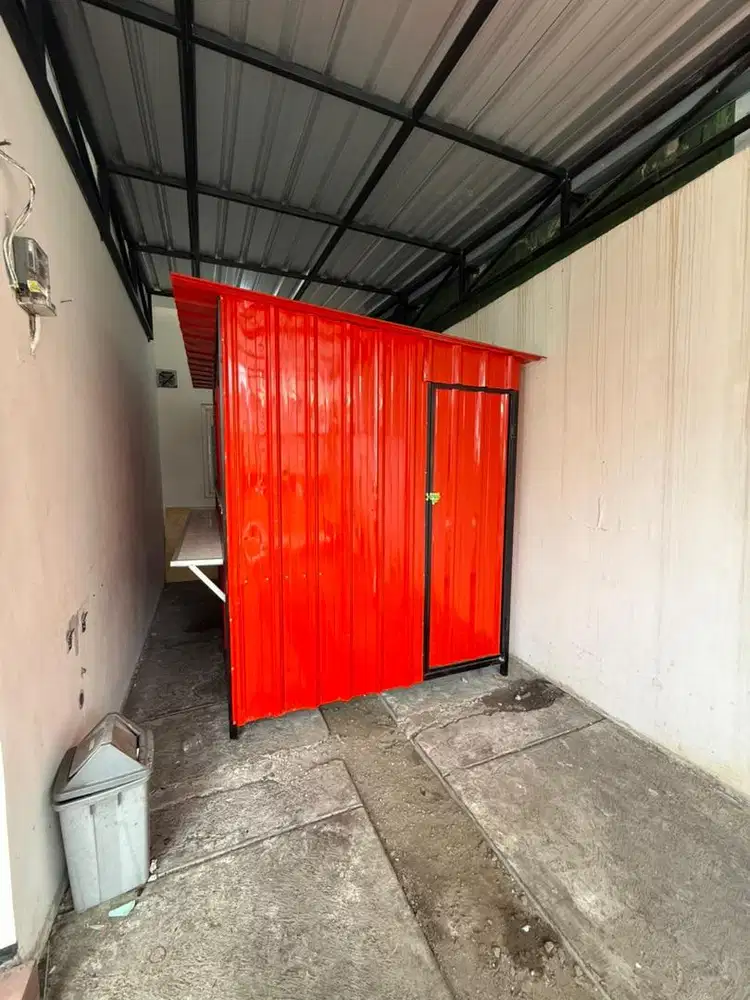 rombong kontainer jumbo 2.5m x 1.8m