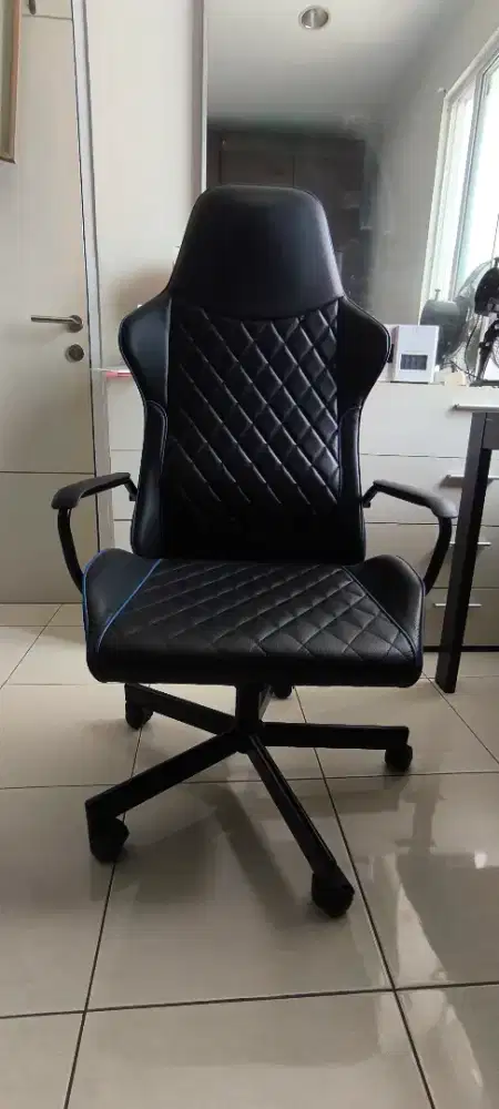 JUAL SECOND KURSI GAMING IKEA UTESPELARE BOMBSTATE HITAM MULUS