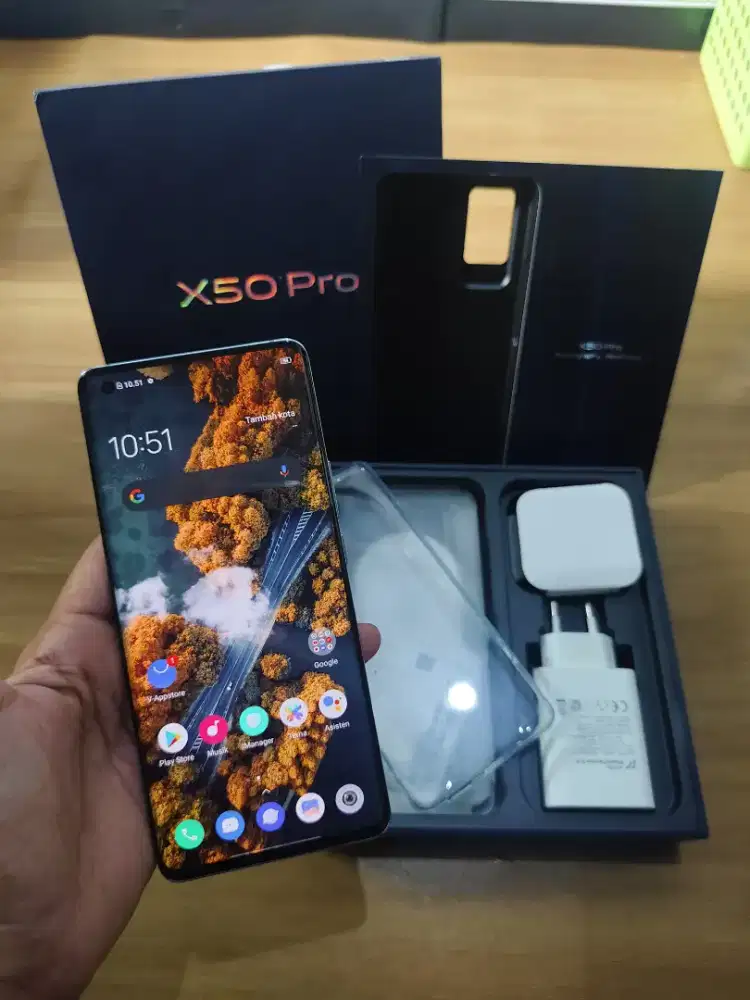Vivo x50 pro ram 8/256gb lengkap