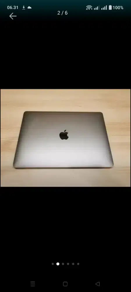 Jual Macbook Pro 2019 tipe mv962