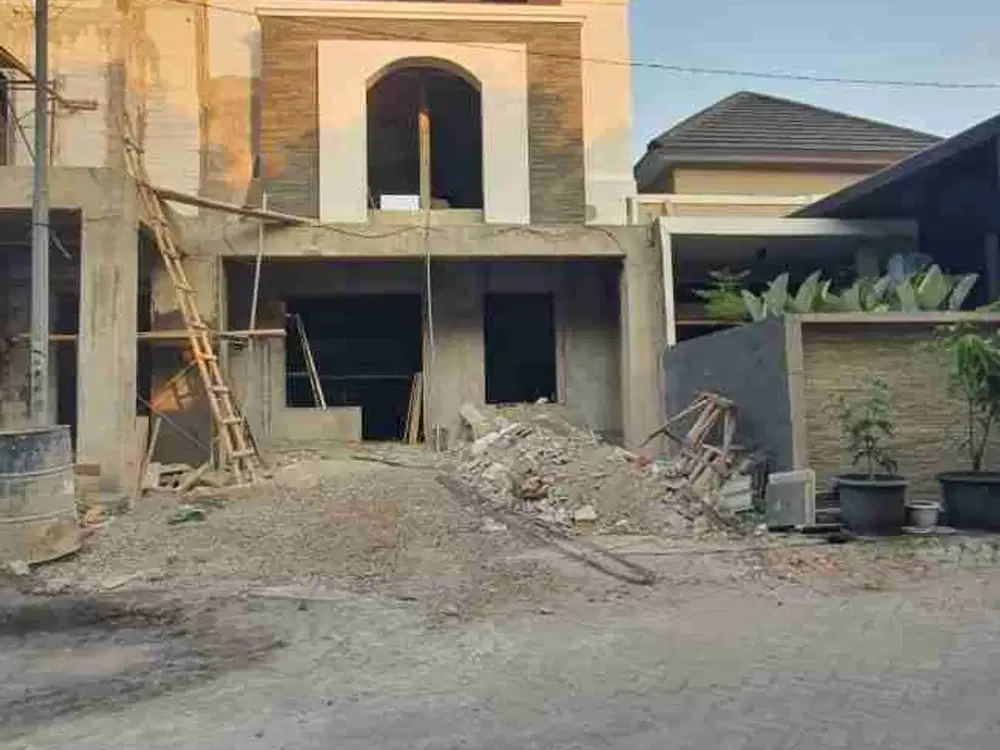 Rumah 2 Lantai LUAS Progres SIAP HUNI di Perum ELITE BPD 3 Pedurungan