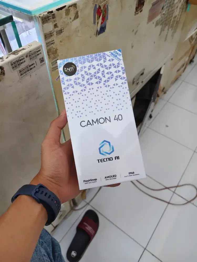 Tecno Camon 40 8/256GB (new) *BISA COD (FASTRESPON WA)