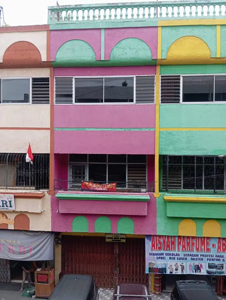 DIJUAL RUKO 4 LANTAI (DENGAN ROOFTOP) DI PUSAT BANDAR LAMPUNG!