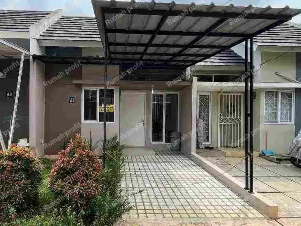 di jual rumah full renovasi dekat stasiun parung panjang