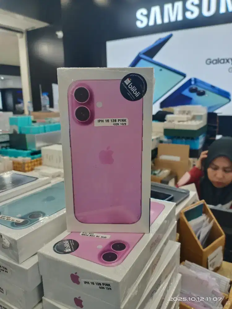 I PHONE 16, 128 GB, KREDIT TANPA DP.