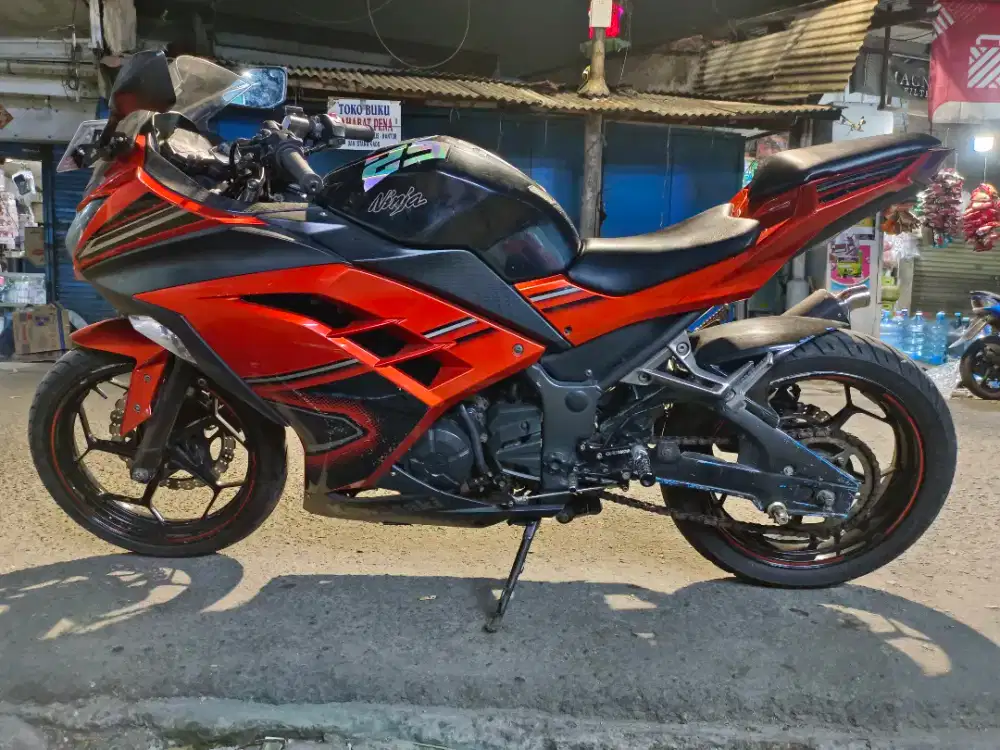 Kawasaki Ninja fi 250CC Dua Silinder ABS Tahun 2014 Pajak2026 SiapGass