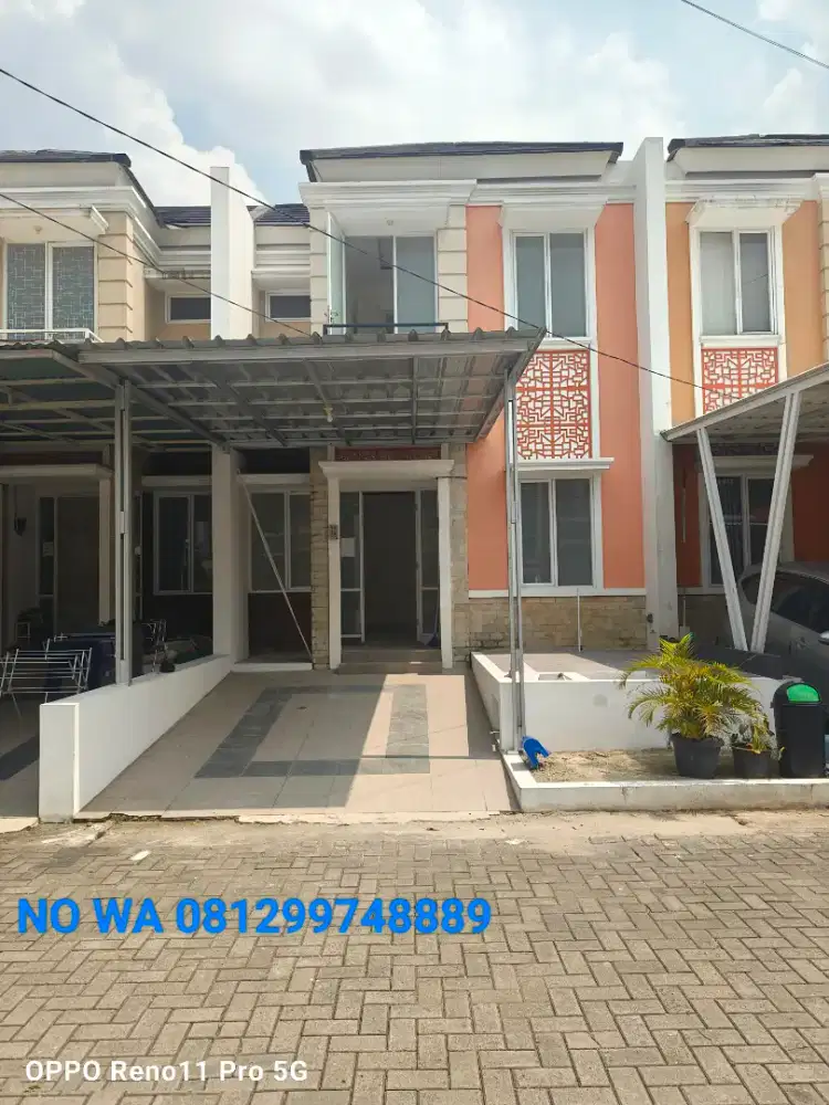 DISEWAKAN/DIJUAL RUMAH GRAND DUTA INDAH RESIDENCE CLUSTER ALEXANDRITE