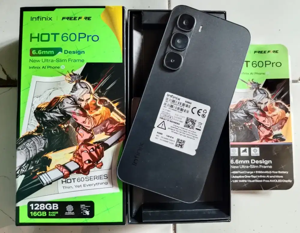 INFINIX HOT 60 PRO RAM 8+8/128