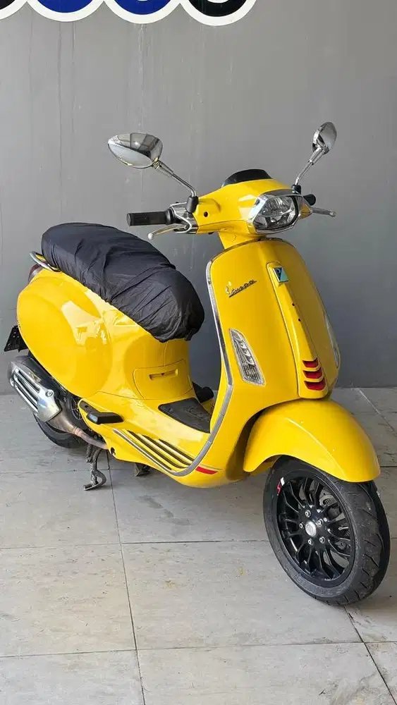 VESPA SPRINT S IGET ABS FACELIFT 2021 KUNING PAJAK PANJANG