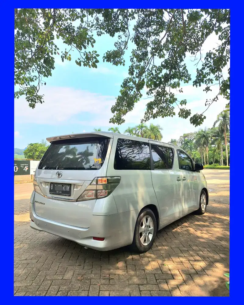 Toyota Vellfire 2009 Sunroof