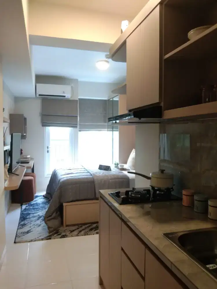 Apartemen mewah terintegrasi LRT siap huni