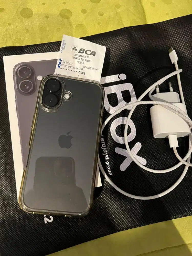 Iphone 16 ibox 256gb, pemakaian 2 bulan