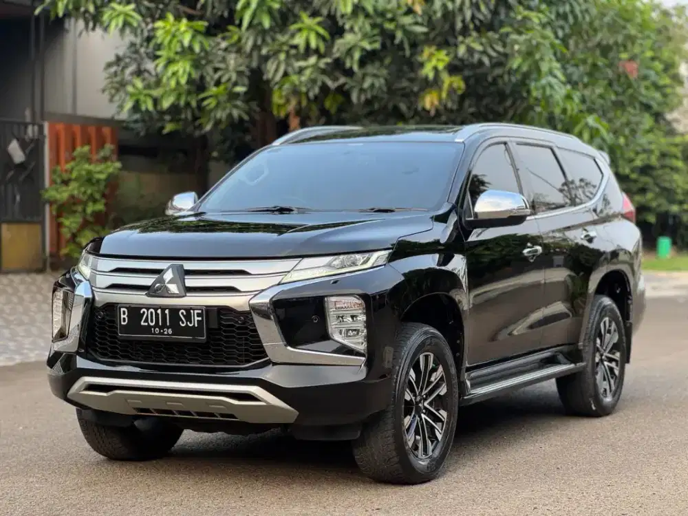 MITSUBISHI NEW PAJERO DAKAR 4X2 AT 2021 HITAM  SIAP PAKAI