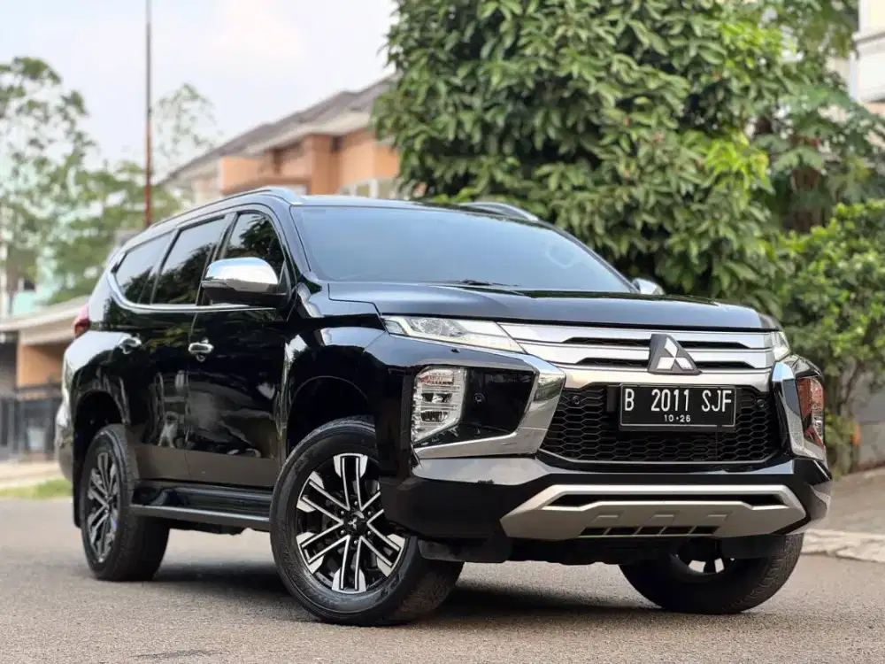 MITSUBISHI NEW PAJERO DAKAR 4X2 AT 2021 HITAM  SIAP PAKAI