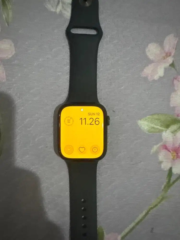 Iwatch 8 warna hitam
