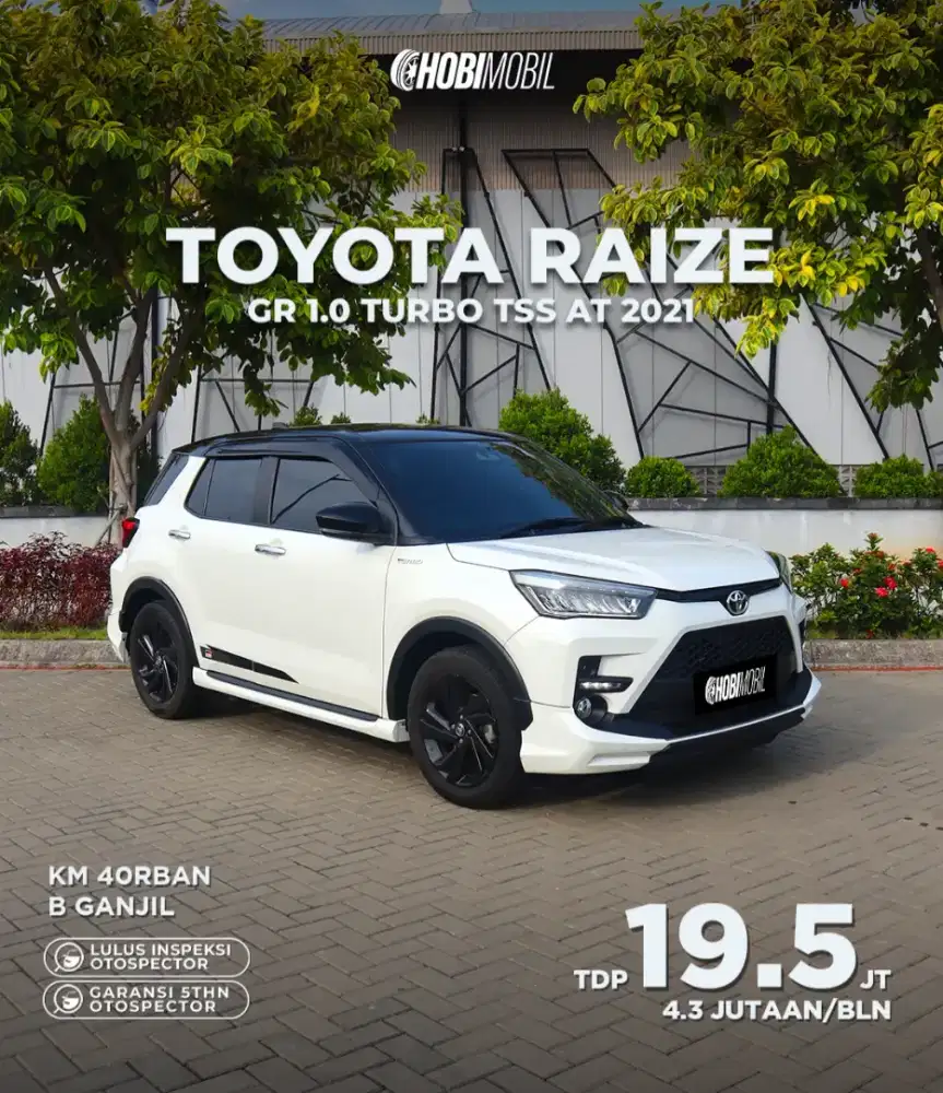 Raize GR TSS Turbo 1.0 AT Thn 2021