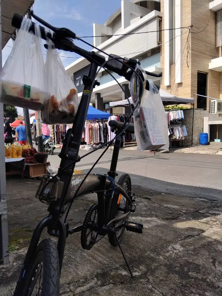 Sepeda Lipat Element Police Milan 8-Milan Pastel speed 20 inch