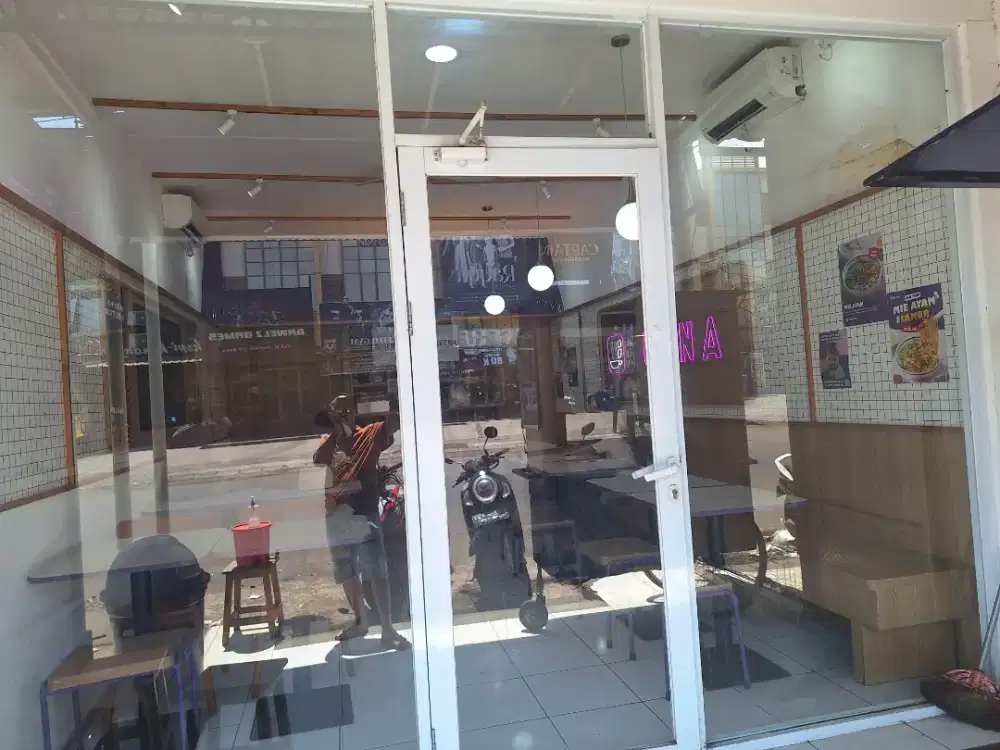 Jual pintu kaca aluminium 1 set