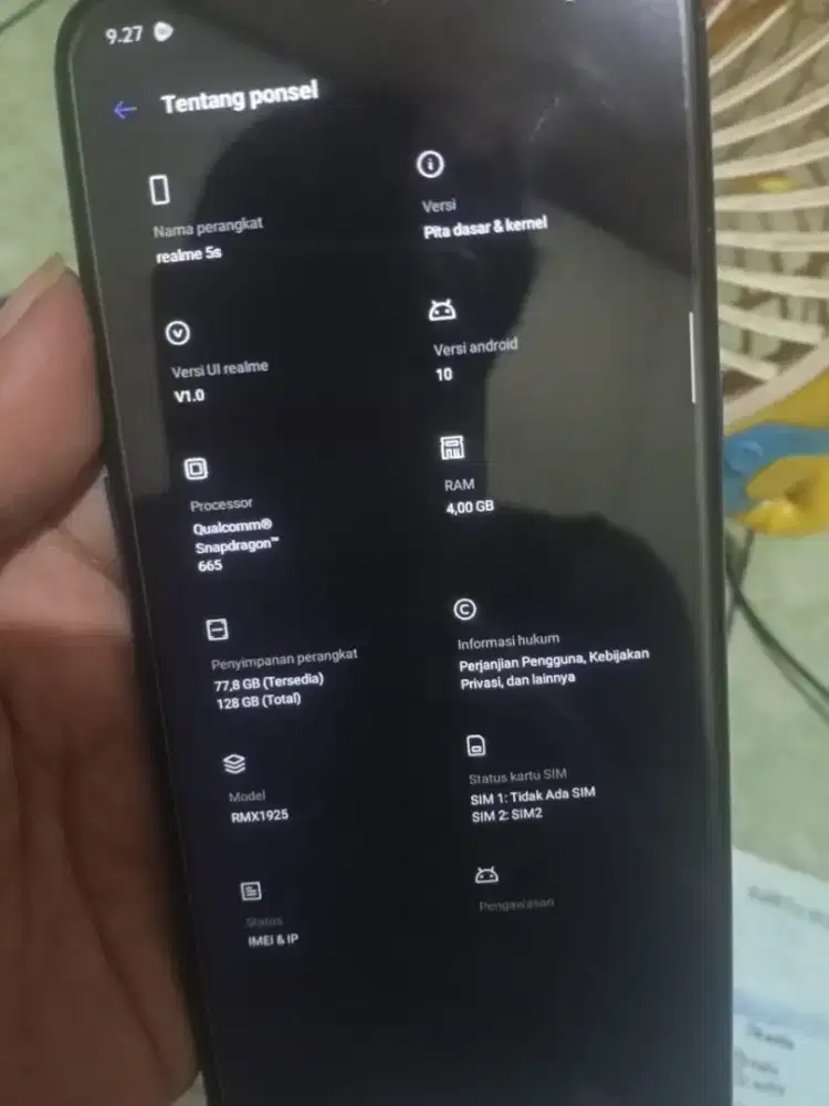 Realme 5s ram 4/128