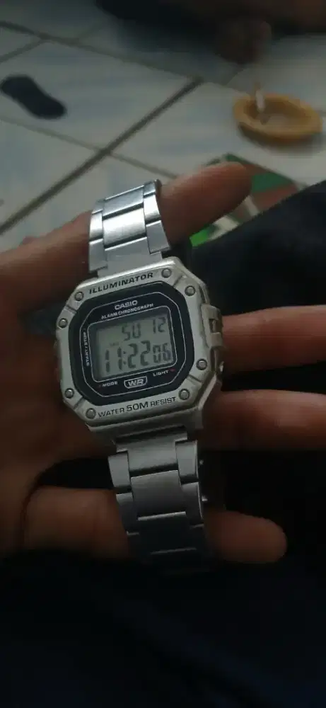 JAM TANGAN CASIO ILLUMINATOR WR 50