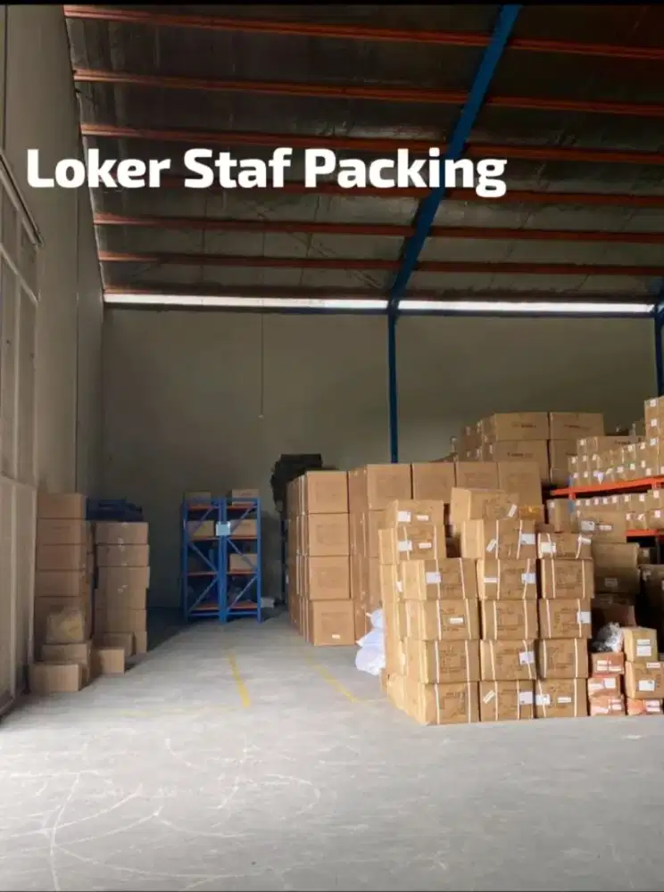 Dibuka Lowongan Kerja Staf Packing