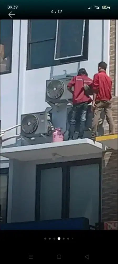 Jasa servis AC kulkas mesin cuci kompa air dll