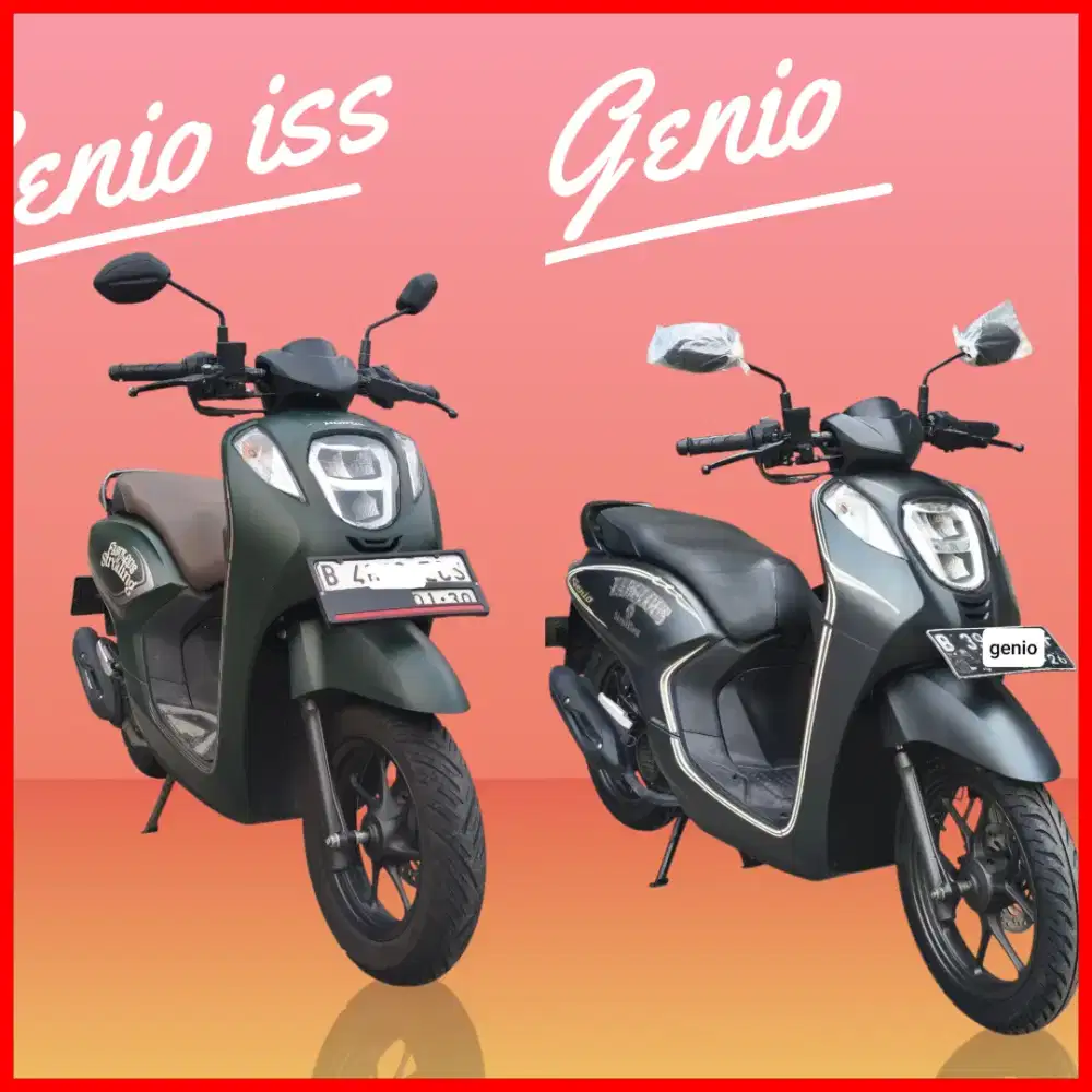 Dp 500rb Honda Genio cbs iss fino (Bi jelek ktp daerah bs kredit)