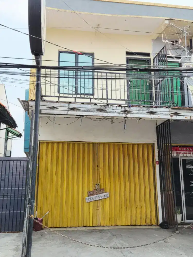 Disewakan Ruko Murah 2 Lantai, Pusat Kota Bekasi, Strategis dekat Mall