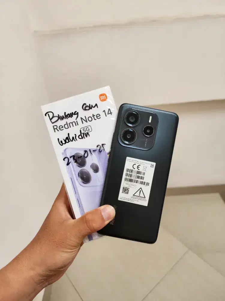 Xiaomi Redmi Note 14 5G Ram 8GB/Rom 256GB Black