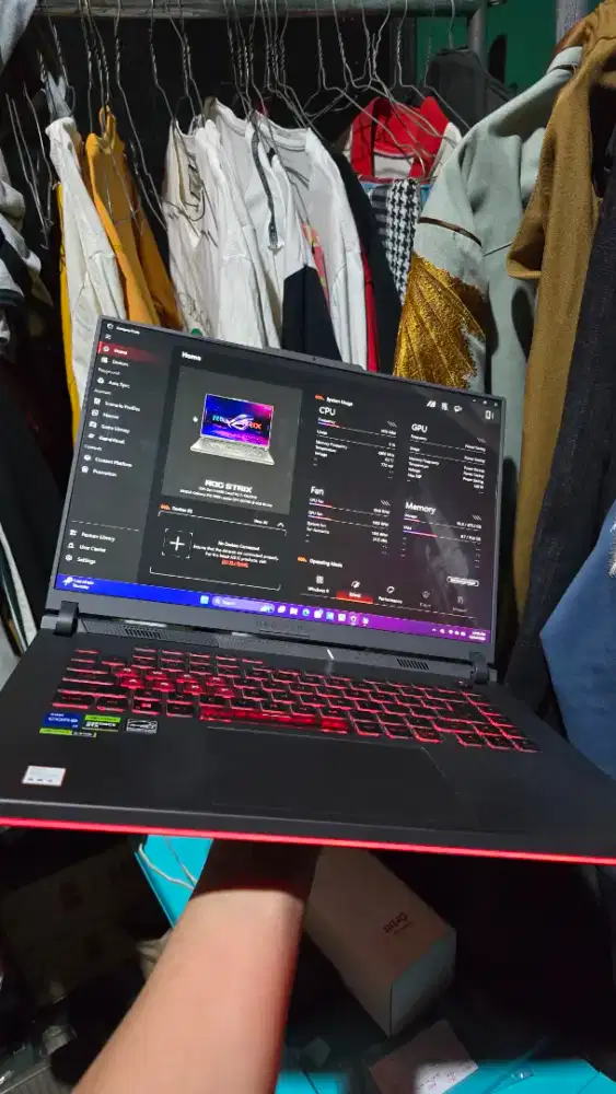 Laptop gaming ROG Strix i7 Gen 13HX RTX4050