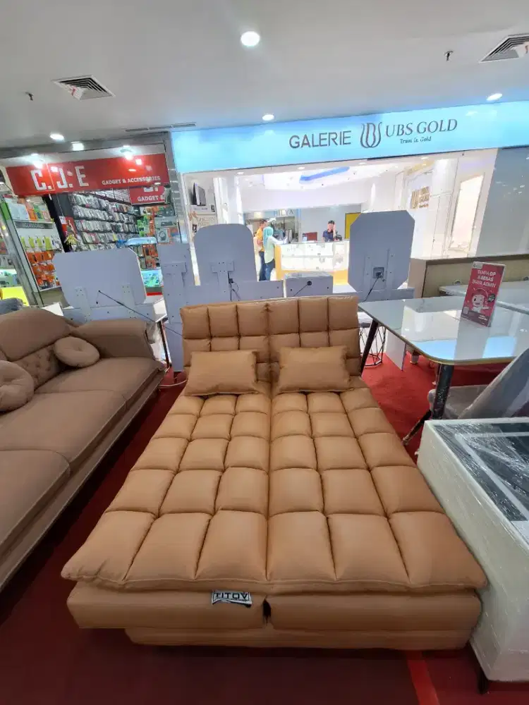PROMO CREDIT SOFA BED BUNGA 0% FREE POTONGAN 1 BLN