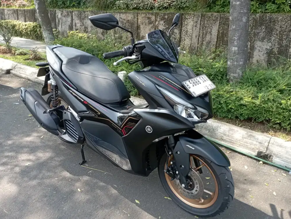 KM 1800 PERAK YAMAHA AEROX S ABS 2024 KONDISI SANGAT BAGUS