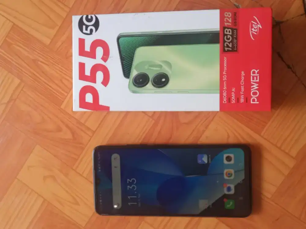 Itel P55 5G Kondisi Mulus