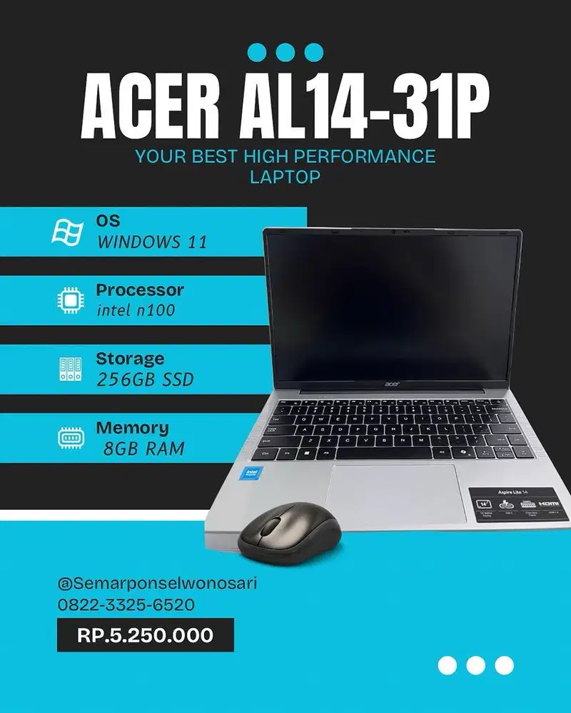ACER AL14-31P NEW