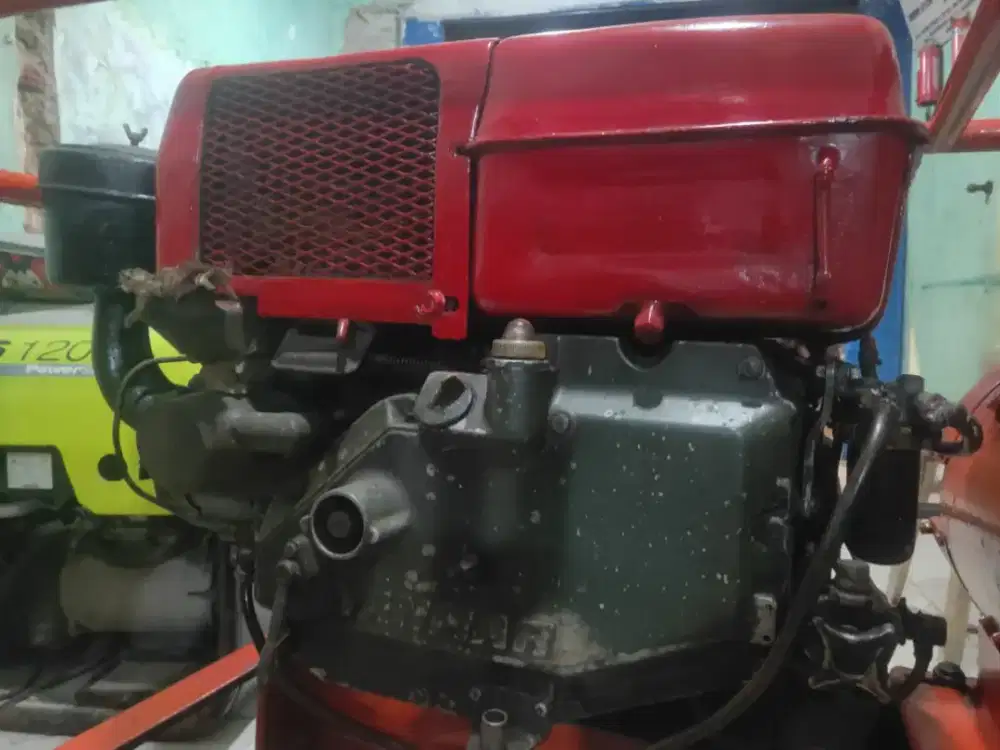 Jual mesin diesel las welding merek Yanmar TF 190 dinamo denyo normal.