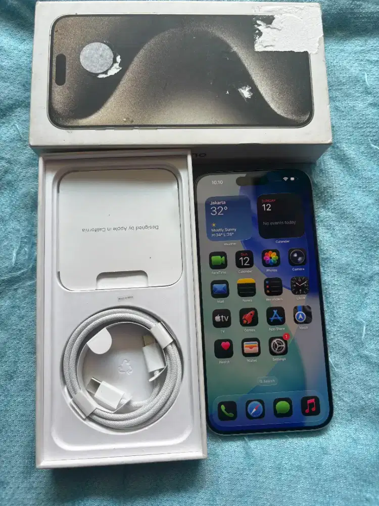 iPhone 15 Pro Max 256GB Ibox Nov 2025 BH 100%
