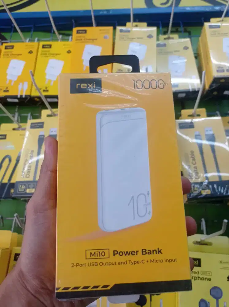 Mi10 10.000mAh Powerbank Rexi One