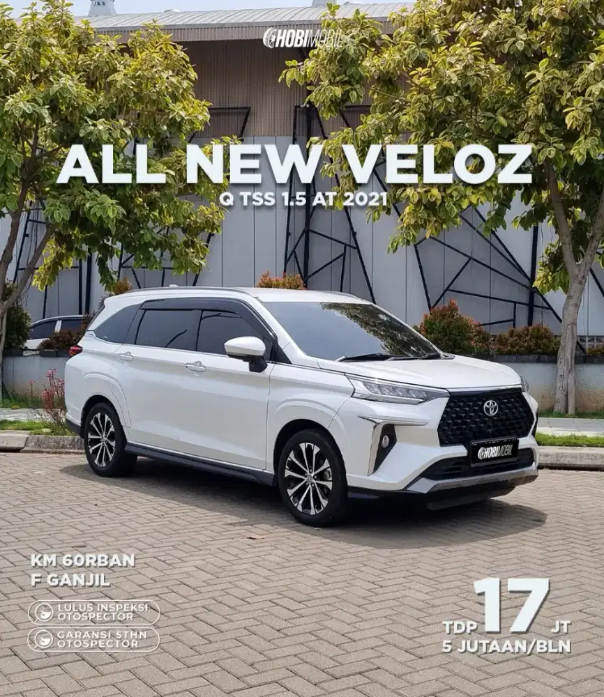 All New Veloz Q TSS 1.5 AT Pmk 2022