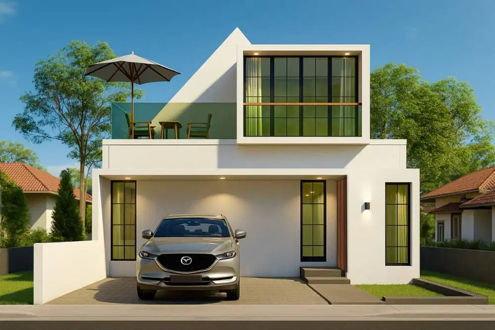 Rumah baru siap huni 2 lantai 1 Km dari KCIC dan stasion Padalarang